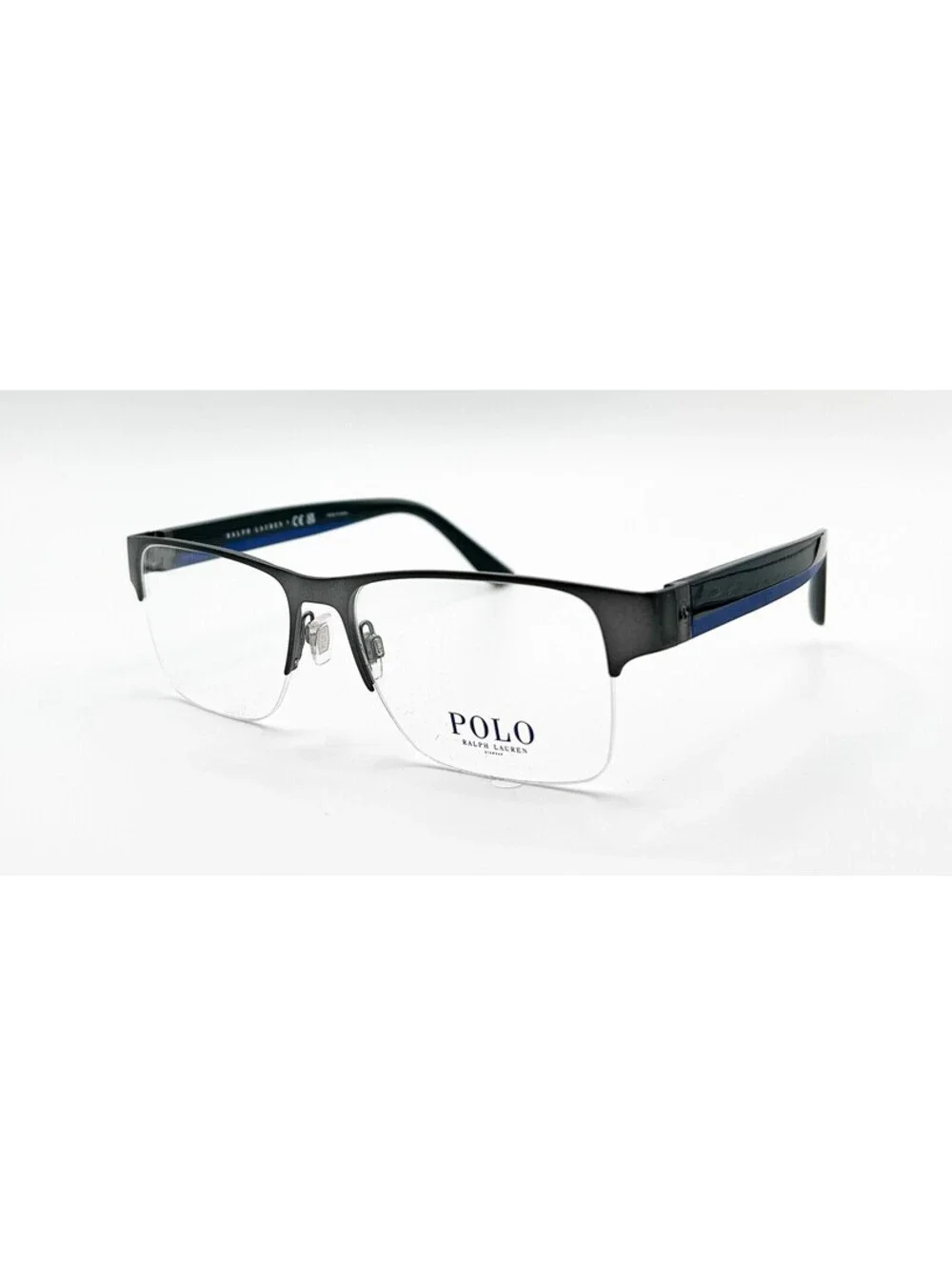 Polo Ralph Lauren Ph 1220 9307 Semishiny Dark Gunmetal Eyeglasses 56-17-150